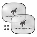 Ipick Image Ford Bronco Car Side Window Mesh Sun Shades For Baby Children Uv Protection 2 Pack