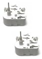 2 Vdo Metal Shaft Stepper Motor For Volvo Gauge Cluster Fuel Temp Rpm Speed 
