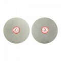 Uxcell 200mm 8-inch 80 120 Grit Diamond Coated Flat Lap Wheel Grinding Sanding Polishing Disc