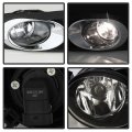 Acanii For 2011-2014 Volkswagen Jetta 4 Door Sedan Fog Lights W Switch Relay Bulbs Wiring Assembly Driver Passenger
