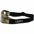 3 Pairs Of Global Vision Eliminator Z 77 Dirt Bike Padded Riding Safety Goggles Forest Camo Frame Yellow Clear Smoke Lens