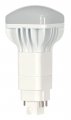 Satco S9307 Led Pl 4-pin 5000k 950 Lm G24q Base Light Bulb With 120-degree Beam Spread 13w 