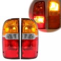 Ecotric Tail Light Lamp Signal Brake Set Of 2 Driver Left Passenger Right Taillight W Bulb S Compatible With 1995-2000 Toyota