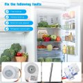 Upgraded Wr60x10185 Replacement Refrigerator Evaporator Fan Motor For Ge Gse25setacss Dss25kgrccc Gcg23yesafss Gsl25wgsbbs
