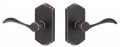 Sure-loc Ss101 11p Lh Rustic Series Sandstone Passage Lever Left Hand Vintage Bronze 