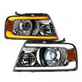 Tlaps 7422451739712 For 2004-2008 Ford F150 2006-2008 Lincoln Mark Lt Switchback Sequential Full Led Strip Bar Chrome Housing 