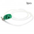 Air Tube 10cc Glue Adhesive Dispenser Syringes Connector Adapter For Industrial 3 Pcs Bettomshin