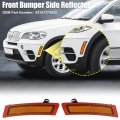 X Autohaux Pair 63147274433 Front Bumper Reflector Side Marker For Bmw Xdrive35d Xdrive35i Xdrive50i Replace Original Yellow