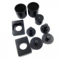 Smt-black Fork Axle Caps Covers Compatible With 2006-2009 Kawasaki Zx14 Zx14r Zx-14r B075vlm25q