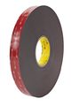 3m Vhb Heavy Duty Mounting Tape 5952 Black 3 4 In X 15 Yd 45 Mil