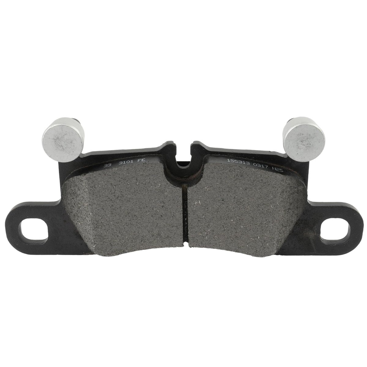 Rear D1453 Metal 4pcs W Hardware Disc Brake Pad Set