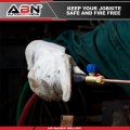 Abn Oxy Acetylene Hose 15 Foot X 1 4 Inch B Fitting Twin Cutting Torch For Welding