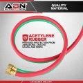 Abn Oxy Acetylene Hose 15 Foot X 1 4 Inch B Fitting Twin Cutting Torch For Welding