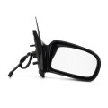 Passenger Side Door Mirror For Chevy Cavalier 1995 To 2005 Black Power Spring Loaded Non Heated Fits Base Ls Sport Rs Z24 Coupe 