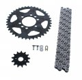 Cycle Atv O-ring Chain Blk Sprockets 13 40 96l 2003-2008 Suzuki Ltz400 Z 400