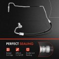 A-premium Power Steering Pressure Hose Line Assembly Compatible With Infiniti M35 2006 2007 2008 V6 3 5l Rwd Pump To Gear