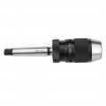 Uxcell Keyless Drill Chuck Mt2 Morse Taper Mount Adjustable 1 32 -1 2 1mm-13mm 3-jaw For Lathes Milling Drilling Machine