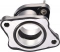 Deluxemoto 30mm Intake Manifold Carburetor Adapter Rubber Mounting Pipe For Cg 200cc 250cc Roketa Sunl Jcl Atv Quad Go Kart