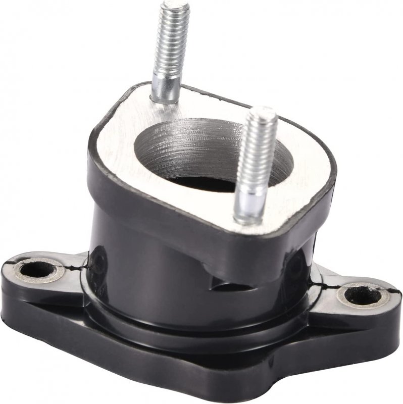 Deluxemoto 30mm Intake Manifold Carburetor Adapter Rubber Mounting Pipe For Cg 200cc 250cc Roketa Sunl Jcl Atv Quad Go Kart