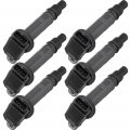 Ocpty Ignition Coil Coils Pack Fits Uf495 For Toyota Tundra 4 7l 2006 Solara 4l 2006-2008 Matrix 2 2009-2011 1 8l 2008 Lexus Is