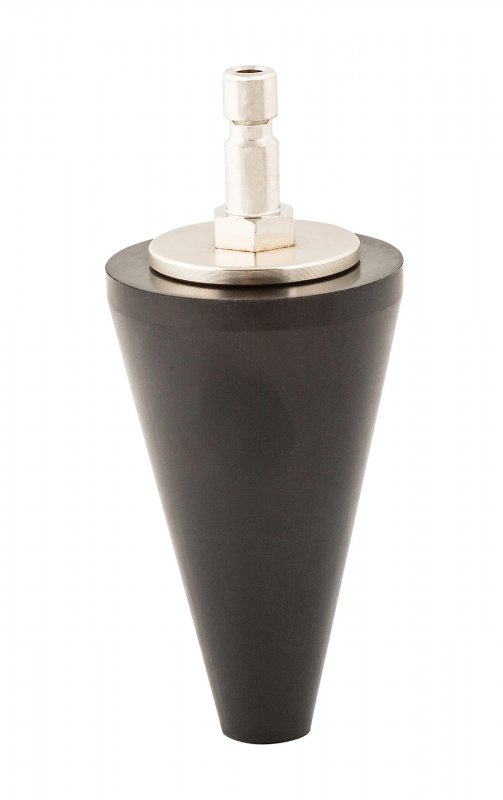 Steelman Universal Cone-shape Rubber Adapter For Radiator Filler Necks With Quick Connect Fitting Pumps