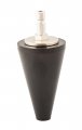 Steelman Universal Cone-shape Rubber Adapter For Radiator Filler Necks With Quick Connect Fitting Pumps