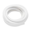 Silicone Foam Seal Weather Strip 7mm Dia 2 5m 8ft Sponge Rubber Cord Solid White