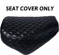 Black Diamond Stitch Retro Mini Bike Seat Cover For Massimo Baja Warrior Mb200 Trailmaster Hurricane 200x Pro Monster Dog Ii
