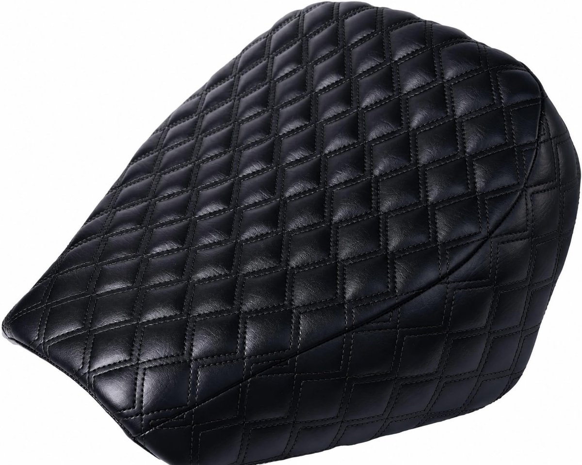 Black Diamond Stitch Retro Mini Bike Seat Cover For Massimo Baja Warrior Mb200 Trailmaster Hurricane 200x Pro Monster Dog Ii