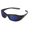 Jackson Safety V40 Hellraiser Glasses 20543 Blue Mirror Lens With Black Frame 12 Pairs Case 