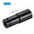 Uxcell 1 2 Drive By1mm Deep Impact Socket Heat-treated Cr-v Steel 3 15 Length 6-point Metric Sizes 2 Pcs