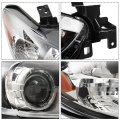 Headlight Assembly Replacement For Mazda 6 2014-2017 Housing Black Halogen Lamp Set Passenger Side Rh 1pc Ma2519160