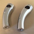 1 In Handlebar Risers Chrome Billet For Vtx800 Tourer Retro Valkyrie Vulcan 900 And Other Cruisers With 1 Bar Diameter 