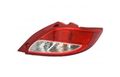 Right Tail Light Assembly For 2011 To 2014 Mazda Mazda2 Halogen Side Rear Lamp With Bulbs Red Lens And Clear Acrylic Model 