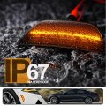 Mingrui Test 2pcs Amber Led Side Marker Light For Kia K5 2021 2022 2023 Indicator Turn Signal Lights Replace Oem Lamp Smoked