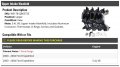 Upper Intake Manifold Kit With Aluminum Crossover Thermostat O-rings Screws And Gaskets 1 Piece Design Compatible 2000-2004