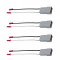 4x Speaker Connector Harness Adapter 18cm For 1982-2020 Honda Accord 1986-2020 Civic