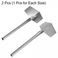 Uxcell Inside And Corner Trowels 3 5 Inch Stainless Steel Drywall Knife