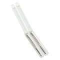 Uxcell Metric Machine Tap M4 X 0 7mm H2 High Speed Steel 3 Straight Flutes Screw Tapping Threading Machinist Repair Diy Tool
