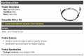 Marketplace Auto Parts Hood Release Cable Compatible With 2008-2012 Honda Accord