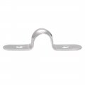 Uxcell 8mm 0 3 Rigid Pipe Strap 2 Holes Tube Straps 201 Stainless Steel Tension Clip Clamp 45pcs