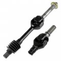 Caltric Rear Axle Drive Shaft Complete Outer Inner Compatible With Kawasaki Mule 2500 Kaf620c 1994 1995 1996 1997 1998 1999