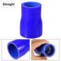 Uxcell 38-48mm 1 5 -1 9 Id Straight Silicone Reducer Hose Coupler Intercooler Tube Blue For Car Intake Piping