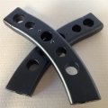 Hongk- 1 25 Inch Drop Motorcycle Handlebar Risers Compatible With 2006-2009 Suzuki Boulevard M109r Blk B01bn0enf8