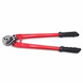 18 In Heavy Duty Hardened Cable Cutter For Stainless Steel And Galvanized Wire Chromium Vanadium Aircraft Bicycle Red