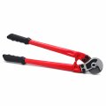 Httmt- 18 Heavy Duty Hardened Cable Cutter- Hard Soft Steel Wire Seals Aircraft Bicycle P N Et-tool053-18-red