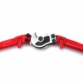 Httmt- 18 Heavy Duty Hardened Cable Cutter- Hard Soft Steel Wire Seals Aircraft Bicycle P N Et-tool053-18-red