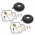 Letaosk 2sets Motorcycle Float Diaphragm Carburetor Rebuild Kit Compatible For Yamaha Yzf600r Yzf 600 R 1997-2007 