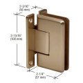 C R Laurence C0l037bbrz Crl Brushed Bronze Cologne 037 Series Wall Mount Hinge