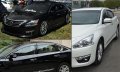 Premium Smoke Tinted Window Visor Rain Guard Deflector W Clips Chrome Trim Compatible With For 2013-2015 Nissan Altima 4 Door